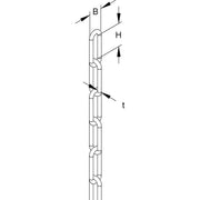 Niedax - Kette Gliederkette KG-3 − 30 Meter
