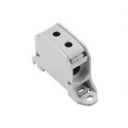 Weidmüller - Durchgangs-Reihenklemme Potentialverteilerklemme WPD 130 1X50/1X50 GY 50, 120A, Pole: 1 − 9 Stück
