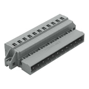 WAGO - Kabelsteckverbinder für Leiterplattensteckverbinder 1-Leiter-Stiftleiste 231-611/019-000 CAGECLAMP,2,5mm²,gr − 25 Stück