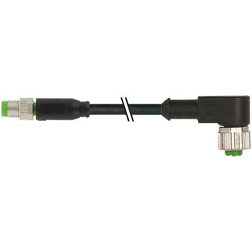 Murrelektronik - Konfektioniertes Sensor-Aktor-Kabel Verbindungsleitung 7000-88261-6300100 M8 St.ger.auf Bu.M12