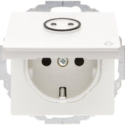 Berker - Steckdose SCHUKO-Steckdose 47446049 m.Klappdeckel