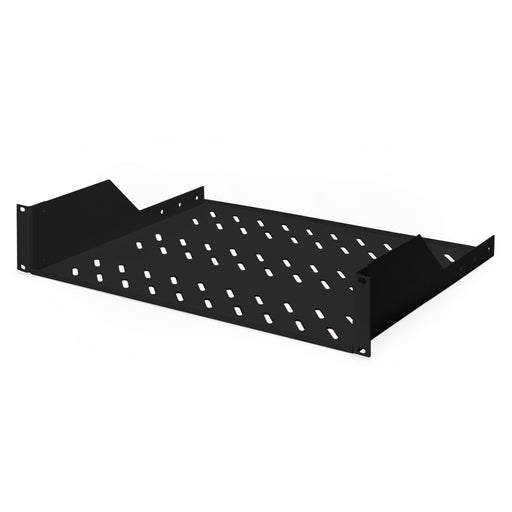 DIGITUS - Komponente für den Ausbau (Schaltschrank) Fachboden Festeinbau DN-19 TRAY-2-SW 483mm (19")-Schränke