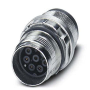 Phoenix Contact - Rundsteckverbinder, feldkonfektionierbar (Industriesteckverbinder) Gerätesteckverbinder ST-3ES1N8A6100S Vorderwand