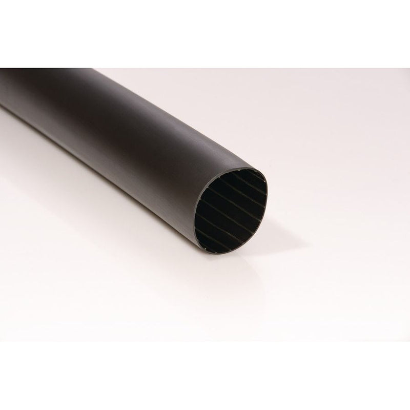 HellermannTyton - Schrumpfschlauch Warmschrumpfschlauch MA40-40/12-1000-BK schwarz − 3 Meter