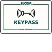 Elcom - Elektronischer Datenträger für Schalteinrichtung für Gefahrenmeldesystem Keypass-Card KPC-010 (VE10) f.Keypass-Reader