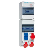 Walther Werke - CEE-Steckdosen-Kombination (IEC 60309) Steckdosenkombination 6990305 SK II