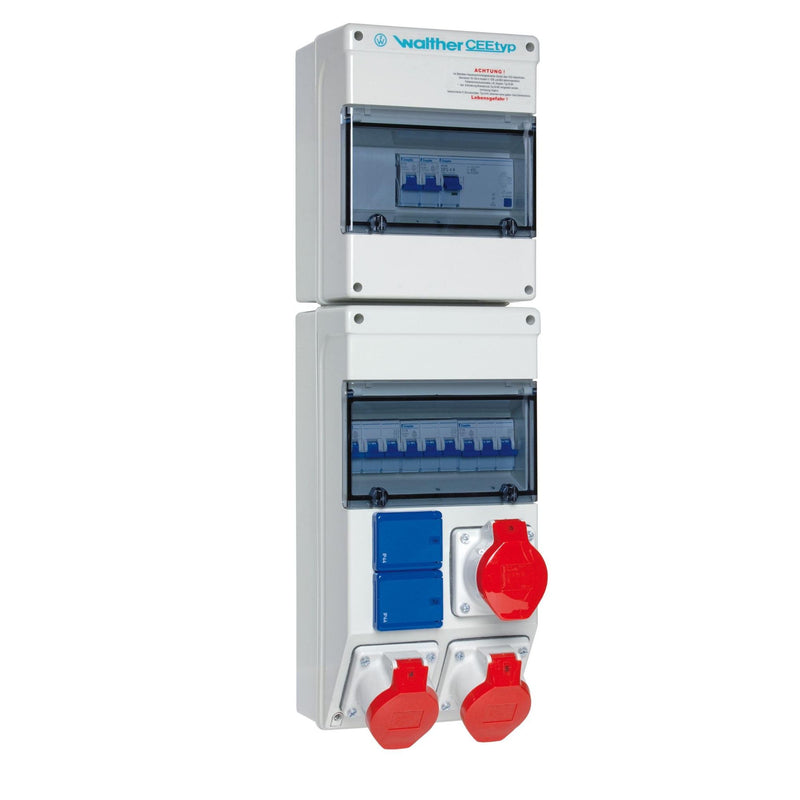 Walther Werke - CEE-Steckdosen-Kombination (IEC 60309) Steckdosenkombination 6990305 SK II