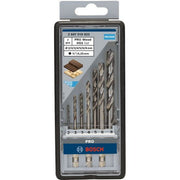 Bosch - Bohrer-Set PRO Wood HSS 2607019923 Holzspiralbohrer