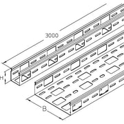 PohlCon (Puk) - Kabelrinne Installationsrinne RI 60-15S