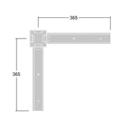 Thorn - Mechanisches Zubehör/Ersatzteile für Leuchten Anschluss CONTUS T-VL1 BK schwarz
