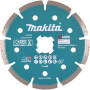 Makita - Trenn-/Schleifscheibe Diamantscheibe E-02076 125mm X-Lock Beton
