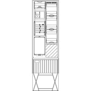 Elsta Mosdorfer - Zähler-Komplettschrank Zähleranschlusssäule ZS341B.W1.72 A340 W1 1Z BKEI 72TE