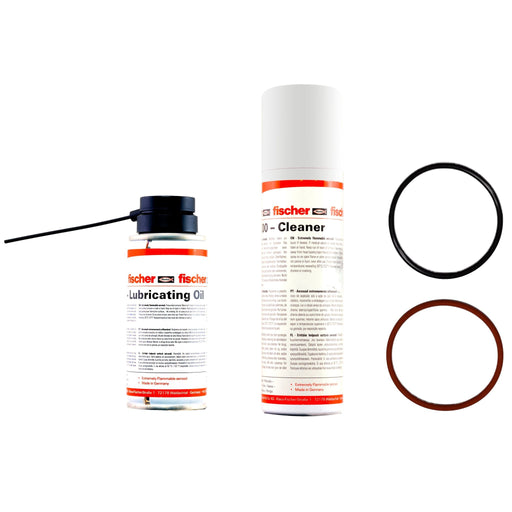 Fischer Deutschl - Zubehör/Ersatzteile für gasbetriebene Werkzeuge Reinigungsset FGC 100 Reinigung
