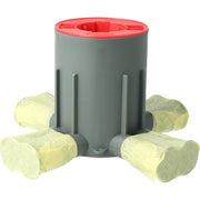 Kaiser - Dose, Gehäuse für Montage in der Wand/Decke Zentral-Deckendose,Betonau AT1036 f. System-Haftmagnet