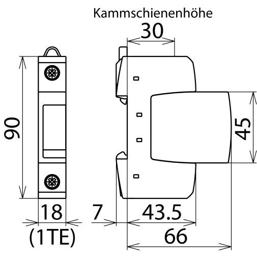 DEHN - Überspannungsableiter für Energietechnik/Stromversorgung ÜS-Ableiter DEHNguard DG S 385