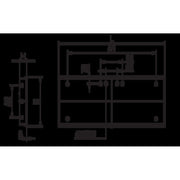 Ridi-Leuchten - Decken-/Wandleuchte Einbauleuchte mit LEDTubes ESHL-L380/1860-840SM 4000K