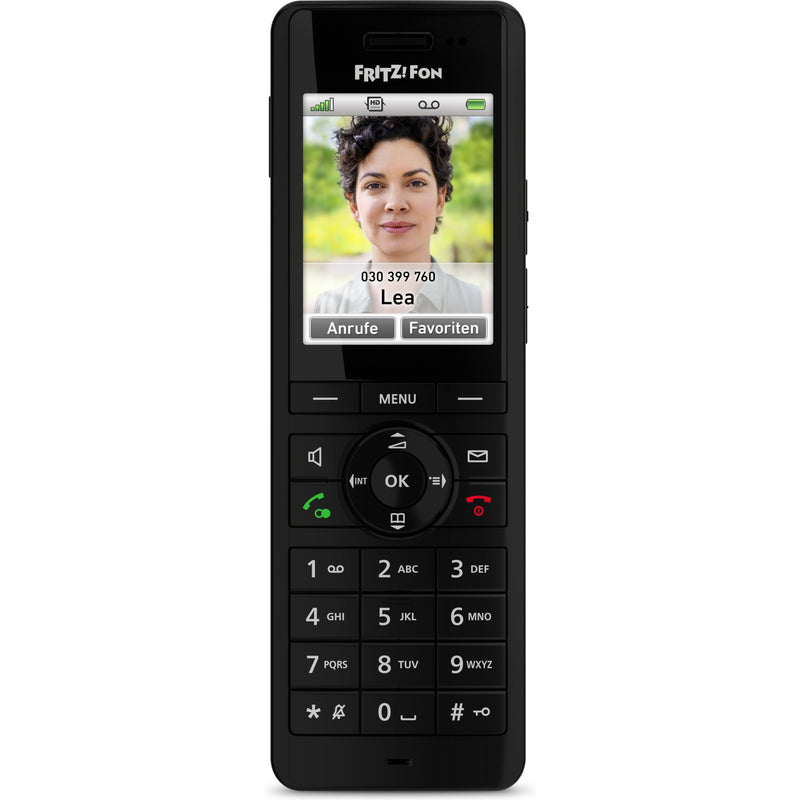 FRITZ - Schnurloses Telefon DECT Telefon FRITZ!Fon X6 schwarz