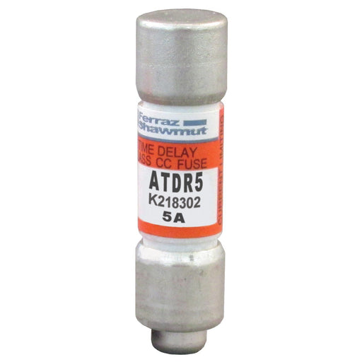Mersen - Zylindrische Sicherung Sicherungseinsatz Class CC ATDR5 T 10x38 5A − 10 Stück