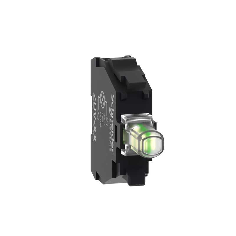 Schneider Electric - Lampenfassungsblock für Befehls- und Meldegeräte LED-Modul ZBVB1 24V ws