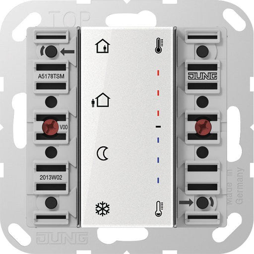 Jung - Bussystem-Raumtemperaturregler KNX Stetigregler-Modul A 5178 TSM 2fach − 1 Stück