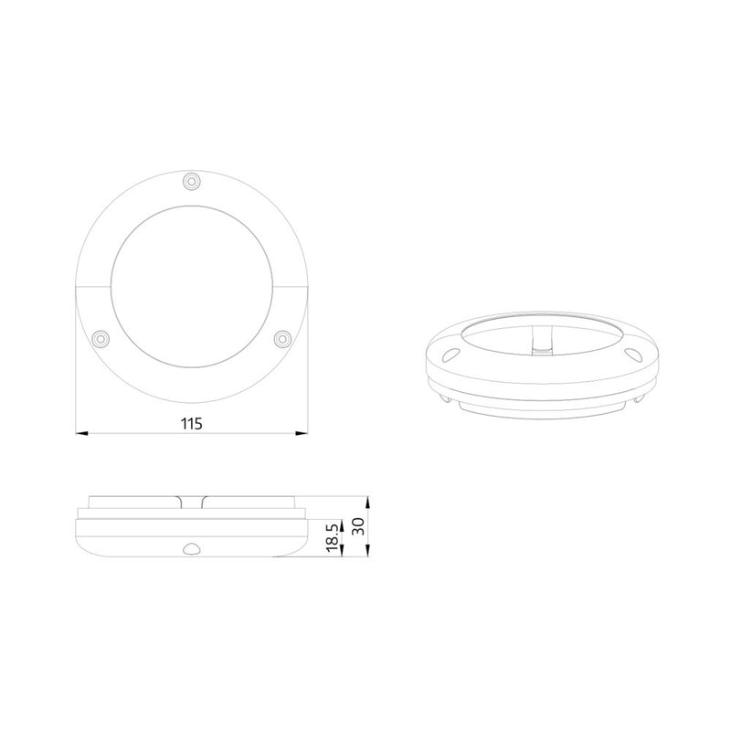 BEG Brück Electronic - Zubehör/Ersatzteile für Bewegungsmelder Ersatzring 92581