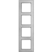 Peha - Abdeckrahmen Rahmen 4-fach D 20.674.220.702 Metal eds-gebürs.alu
