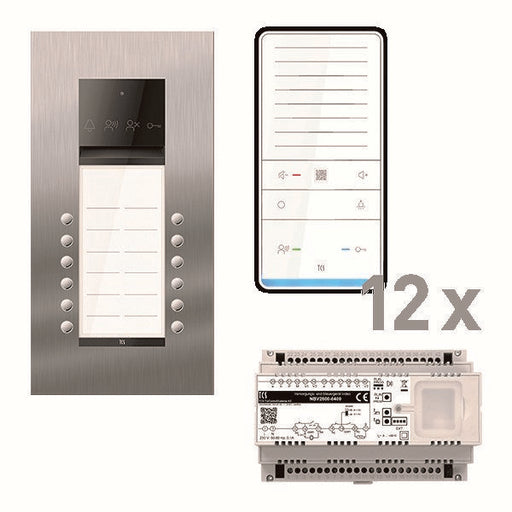 TCS Tür Control - Türsprech-Set audio:pack ASU600212 PAUF122/006 ISW6031 12WE UP