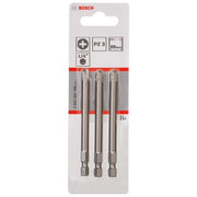 Bosch - Bit Schrauberbit Extra-Hart PZ 2607001585 3, 89 mm, 3er-Pack