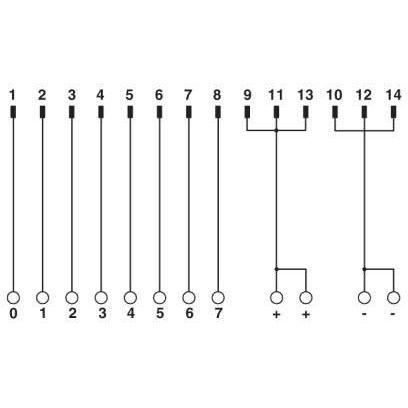 Phoenix Contact - Übergabemodul Passivmodul VIP-2/PT/FLK14/PLC