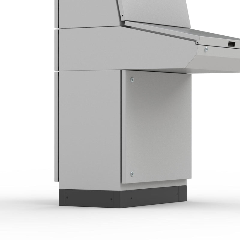 nVent Hoffman - Sockel/Sockelelement (Schaltschrank) Sockel für Seiten, 100x400 PST1040 (VE2)