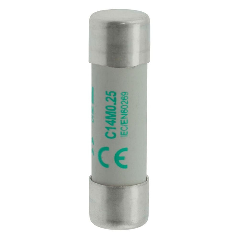 Eaton - Zylindrische Sicherung Sicherungseinsatz C14M0.25 0.25 A, AC 690 V − 10 Stück