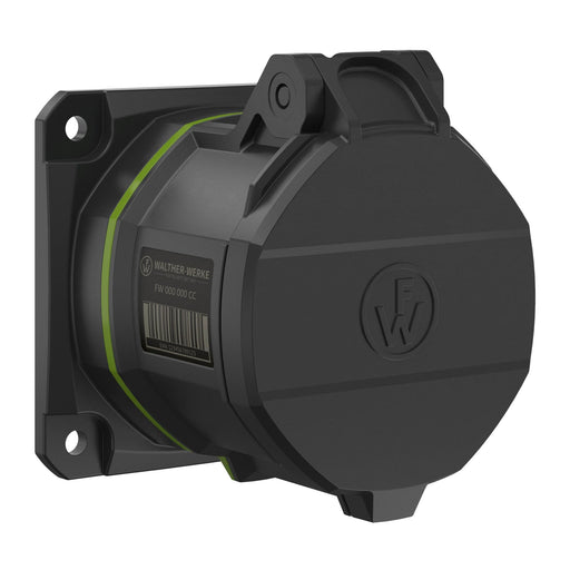Walther Werke - CEE-Anbausteckdose (IEC 60309) CEE NEO Anbaudose FW431510CC gerade 32A 5P 10h