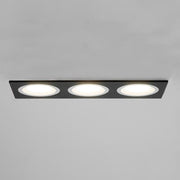 Brumberg Leuchten - Downlight/Strahler/Flutlicht Einbaumodul rechteckig 45027560 3-fach