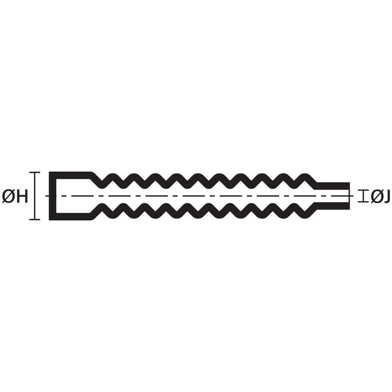 HellermannTyton - Aufteilkappe Flachprofilformteil 313C722-9-PO-X-BK(5) schwarz − 5 Stück