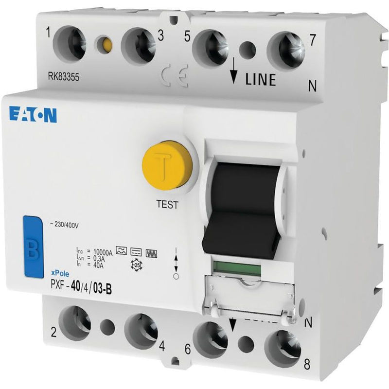 Eaton - Fehlerstrom-Schutzschalter FI-Schalter PXF-40/4/03-B 40A, 4p, 300mA,Typ B