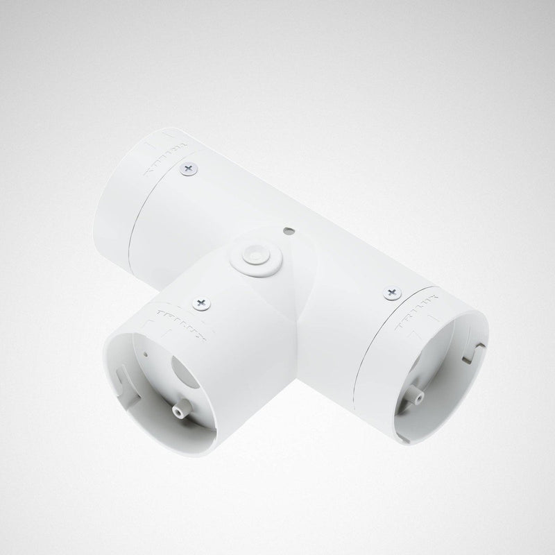 Trilux - Mechanisches Zubehör/Ersatzteile für Leuchten T-Verbinder Tugra T-Conn. Alu 01 weiß