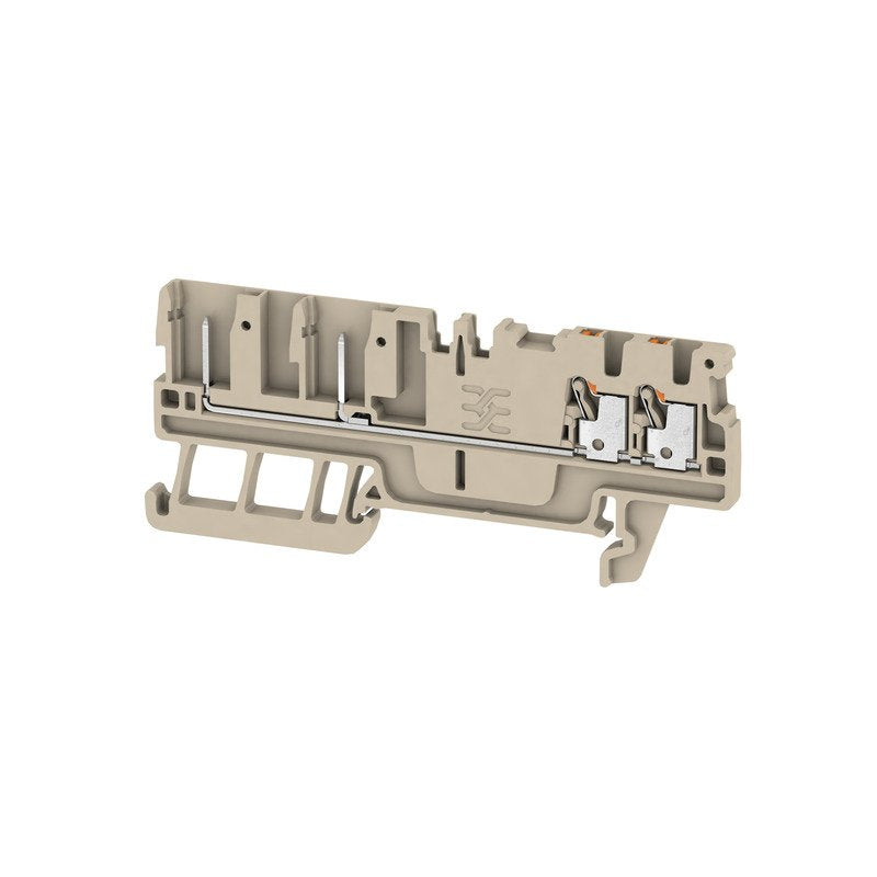 Weidmüller - Durchgangs-Reihenklemme Klemme APGTB 1.5 FT 4C/2 PUSH IN, 1.5 mm² − 50 Stück