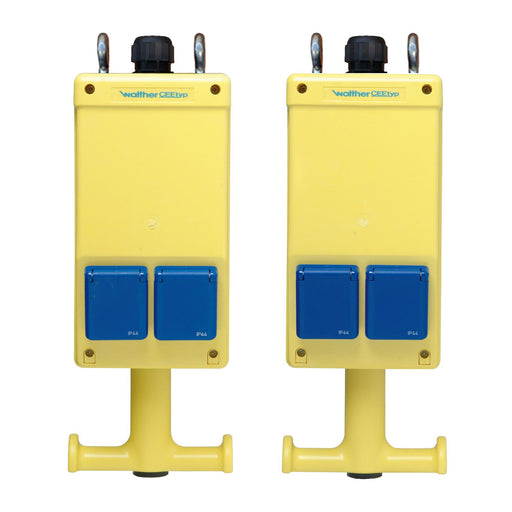 Walther Werke - CEE-Steckdosen-Kombination (IEC 60309) Steckdosen-Kombi 6H00002