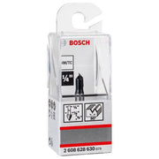 Bosch - Fräser PRO V-Nutfräser, 90° 2608628630 x 1/4, Schaft 1/4