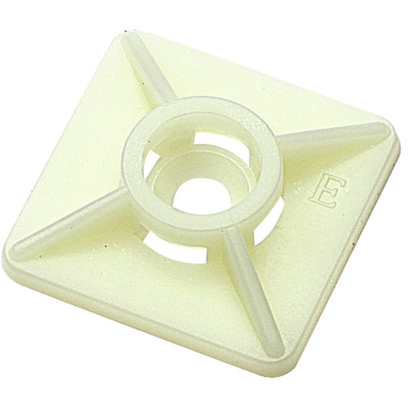Weidmüller - Befestigungssockel und -element für Kabelbinder Kabelbinderhalter CBH 19/19 NC 19x19mm, Kunststoff − 100 Stück