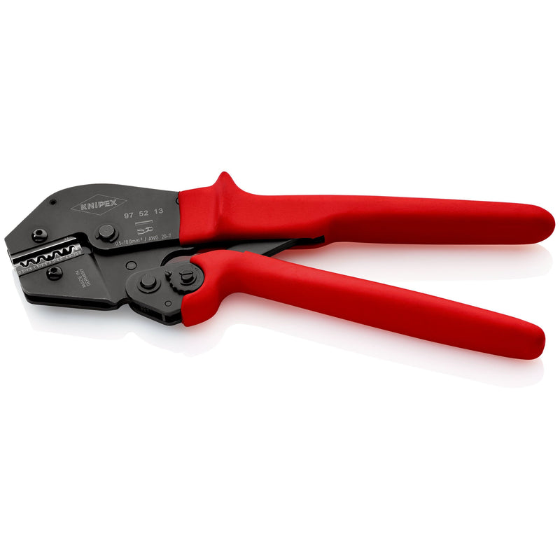 Knipex - Presswerkzeug Kabelschuhe/Verbinder, Aderendhülsen, Schirmanschluss Crimpzange 97 52 13 250mm