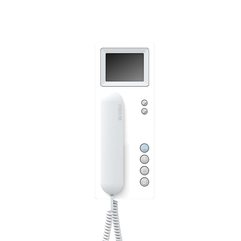 Siedle&Söhne - Innenstation für Türkommunikation Bus-Telefon Standard BTSV 850-03 WH/W Farbmonitor wshgl/ws