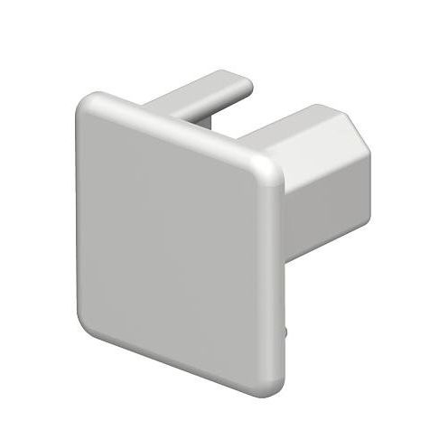 OBO Bettermann - Endstück für Leitungsführungskanal Endstück WDK HE20020RW 20x20mm