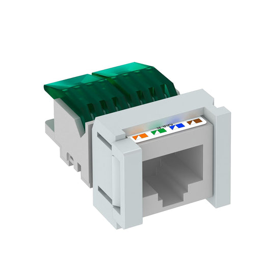 OBO Bettermann - Modularer Steckverbinder Anschlussmodul ASM-C5 S CAT 5 Snap-In − 1 Stück