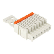 WAGO - Kabelsteckverbinder für Leiterplattensteckverbinder 1-Leiter-Federleiste 27341107327000300000 PushinCAGECLAMP,lgr − 50 Stück