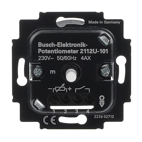 Busch-Jaeger - Dimmer Potentiometer-Einsatz 2112 U-101 700 W/VA