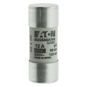 Eaton - Zylindrische Sicherung Sicherungseinsatz Nieders. CYLINDRICA#C22G12 12A AC 690V 80kA − 10 Stück