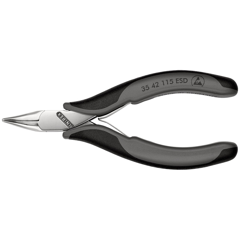 Knipex - Spezialwerkzeug für Kommunikationstechnik Elektronik-Greifzange 35 42 115 ESD ESD, 115mm