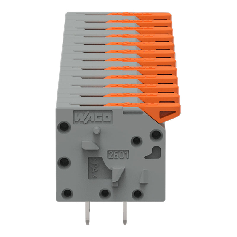 WAGO - Leiterplattenklemme 2601-1312 1,5mm²,gr − 20 Stück