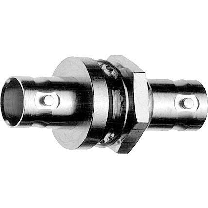 Telegärtner - Koax-Steckverbinder BNC-Verbindungsstück HDTV 100027522 75Ohm (F-F)m.Iso-Fl